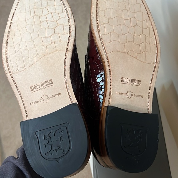 Stacy Adams Gabardo Bike Toe Oxford 10.5 - Picture 5 of 6